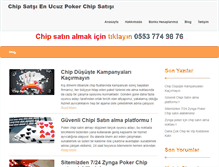 Tablet Screenshot of chipsatisi.net